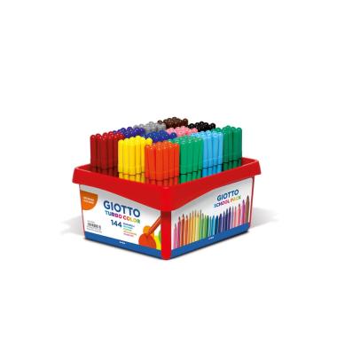 Schoolpack 144 giotto turbo color