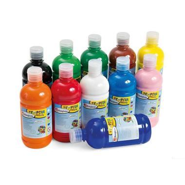 Tempera pronta 500 ml arancio pastel