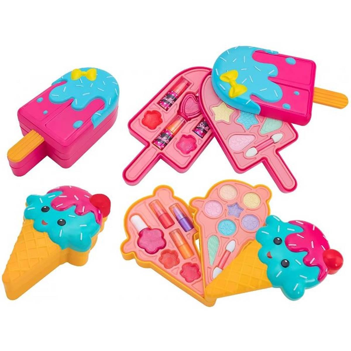 Cofanetto trucchi gelato/ghiacciolo 2 liv 2ass.