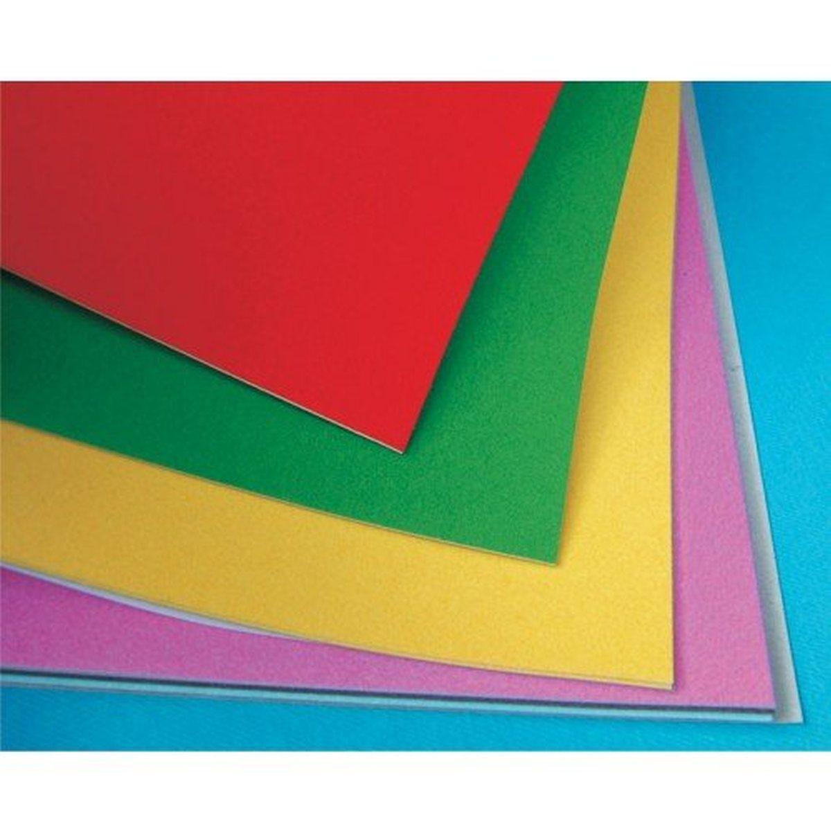 Carta vellutata adesiva 35x50 fg.12 ass.