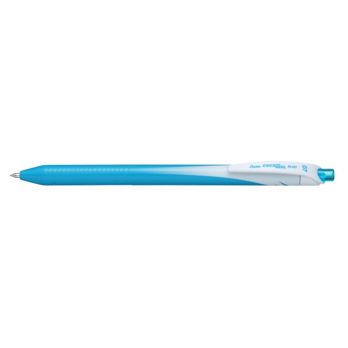 Penna energel bl437 0.7mm azzurro 12pz
