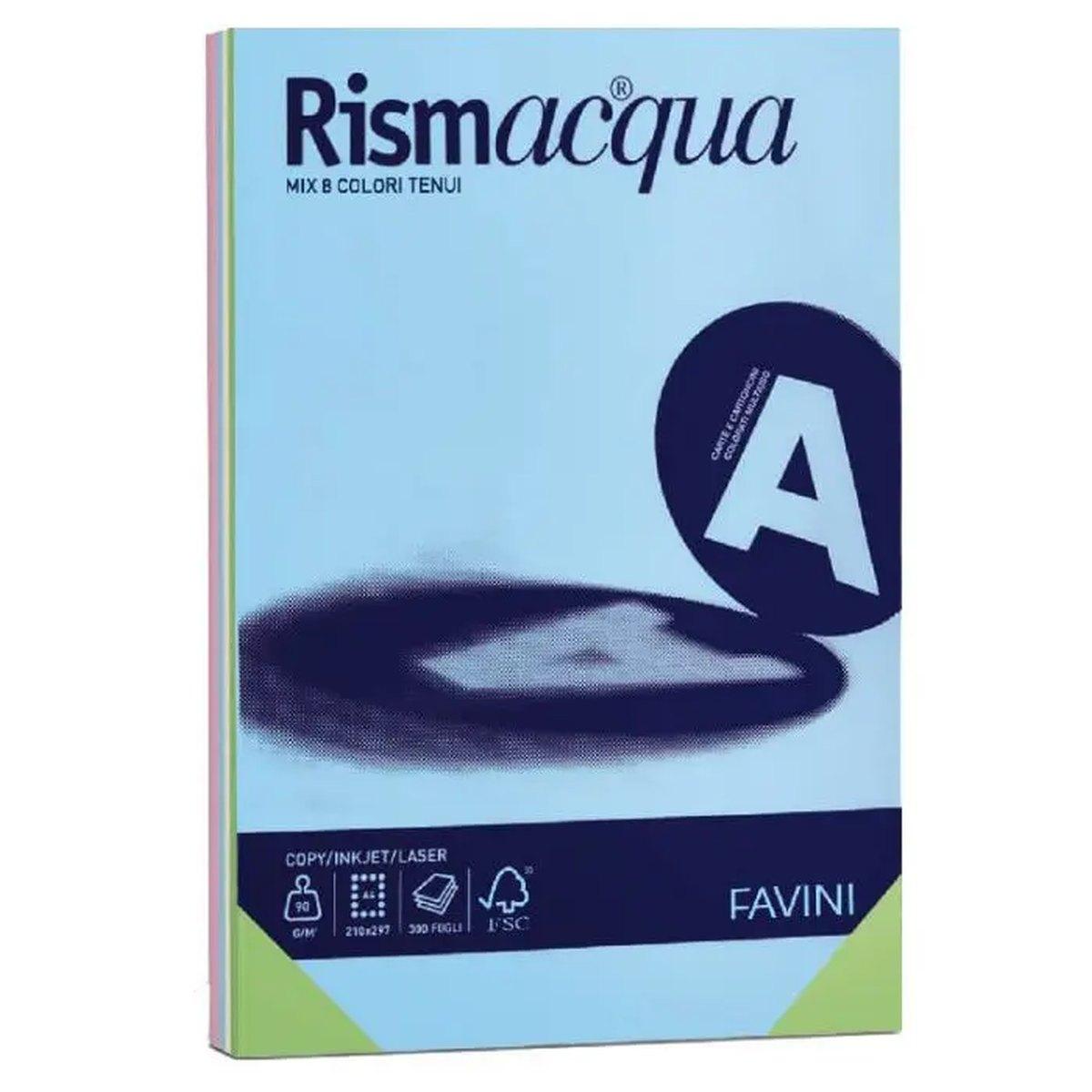 Rismacqua:200 mix 5 colori tenui   a3 f125