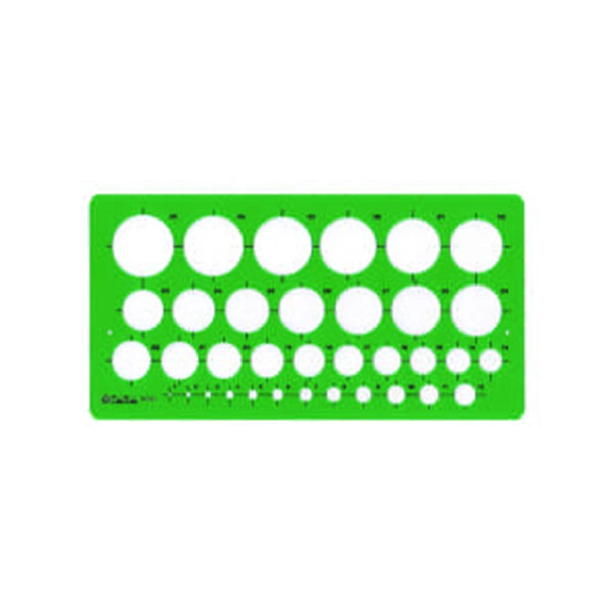 Maschera per cerchi da 1 a 35mm 35 cerchi