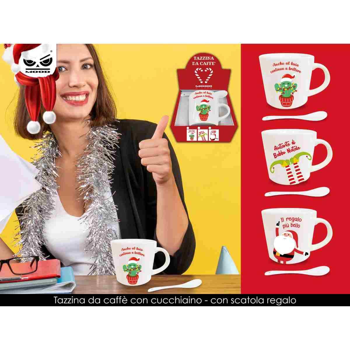 Tazzina del caffe' con cucchiaio