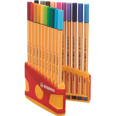 Stabilo point 88 color parade 20 pz
