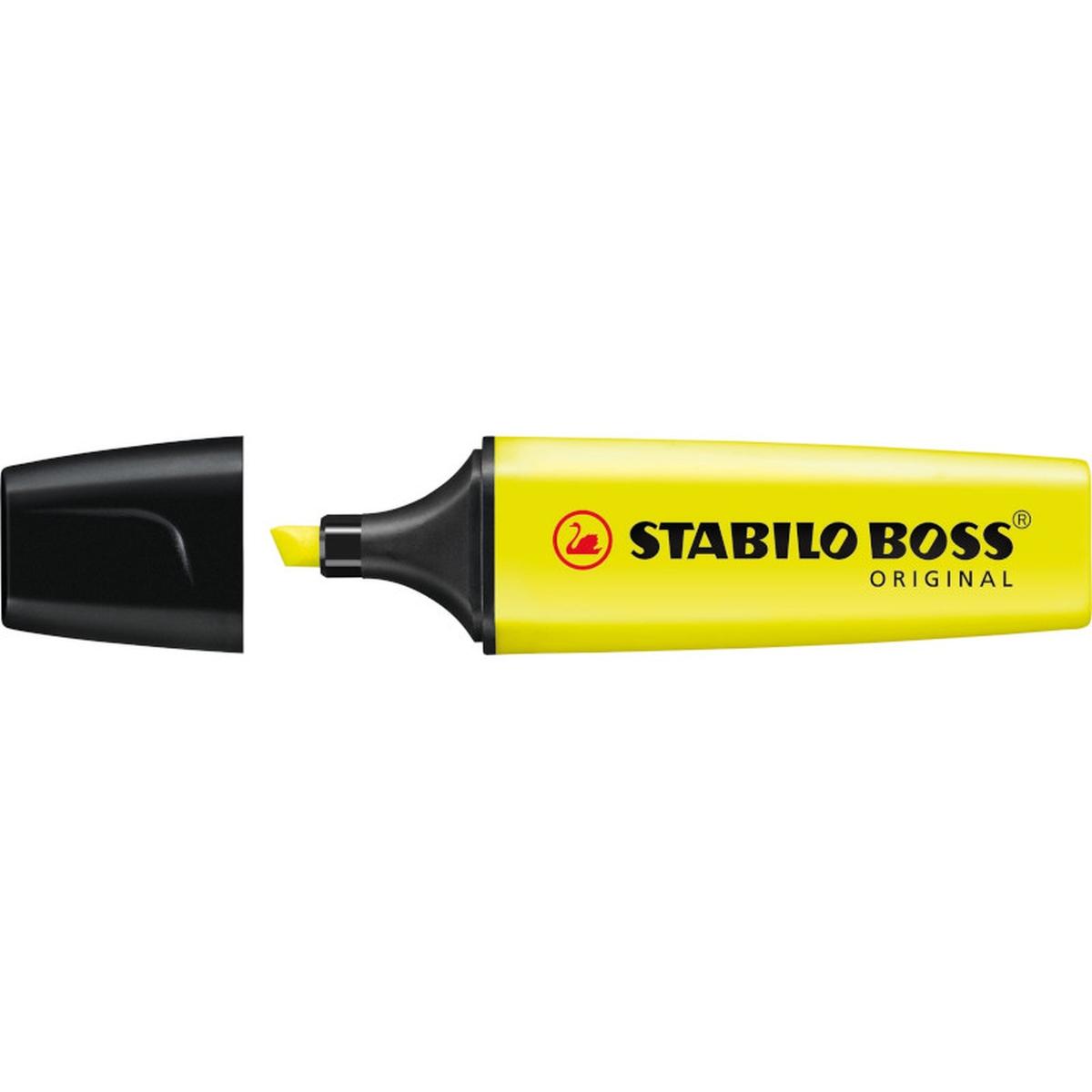 Stabilo boss giallo pz.10