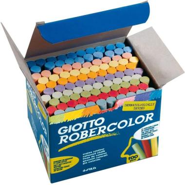 Gesso giotto tondo colori ass pz.100