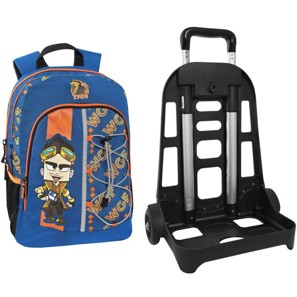 Zaino trolley stacc. lyon gamer 23