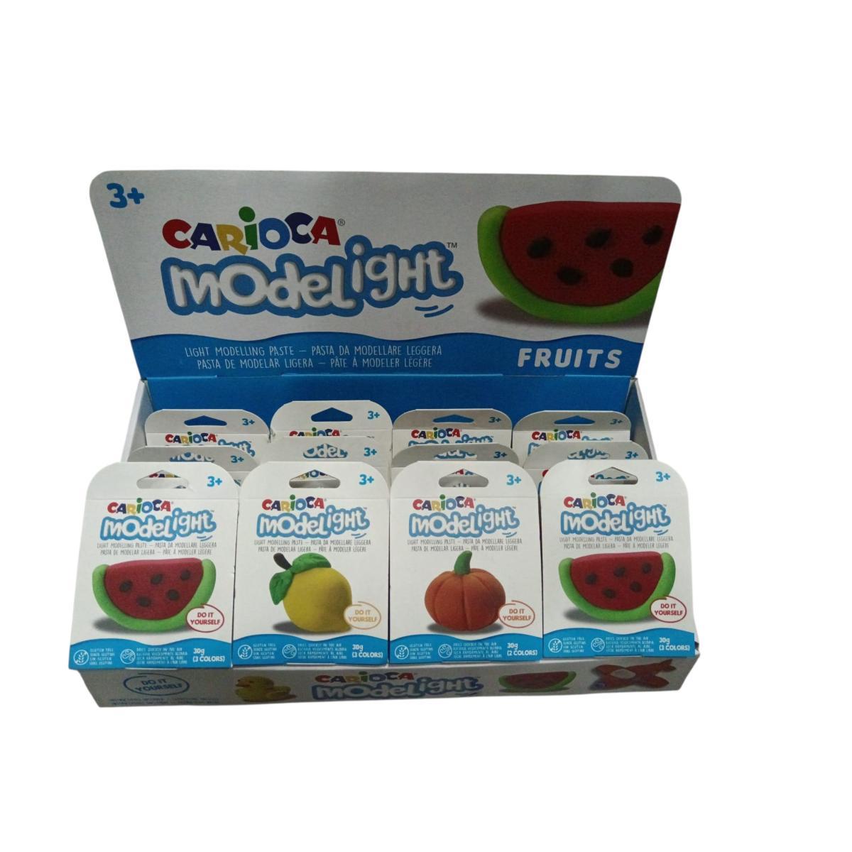 Carioca modelight fruits display 16pz