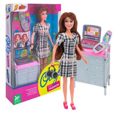 Bambola fashion doll ufficio 30cm