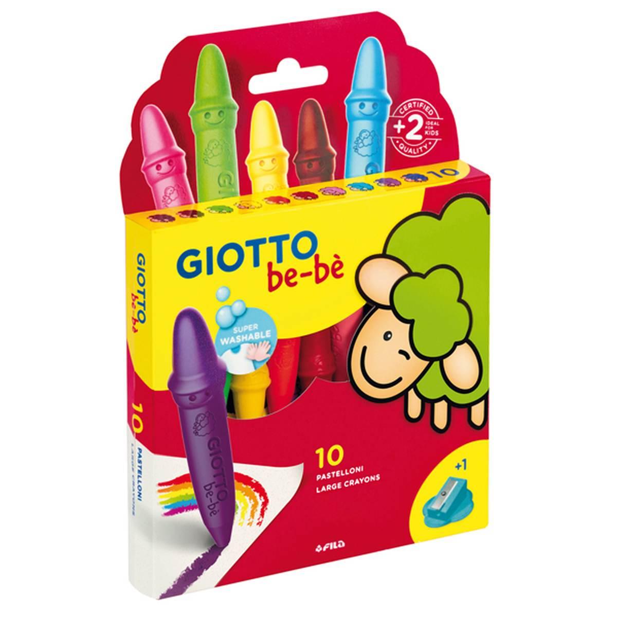 Giotto bebe' set super pastelloni a cera