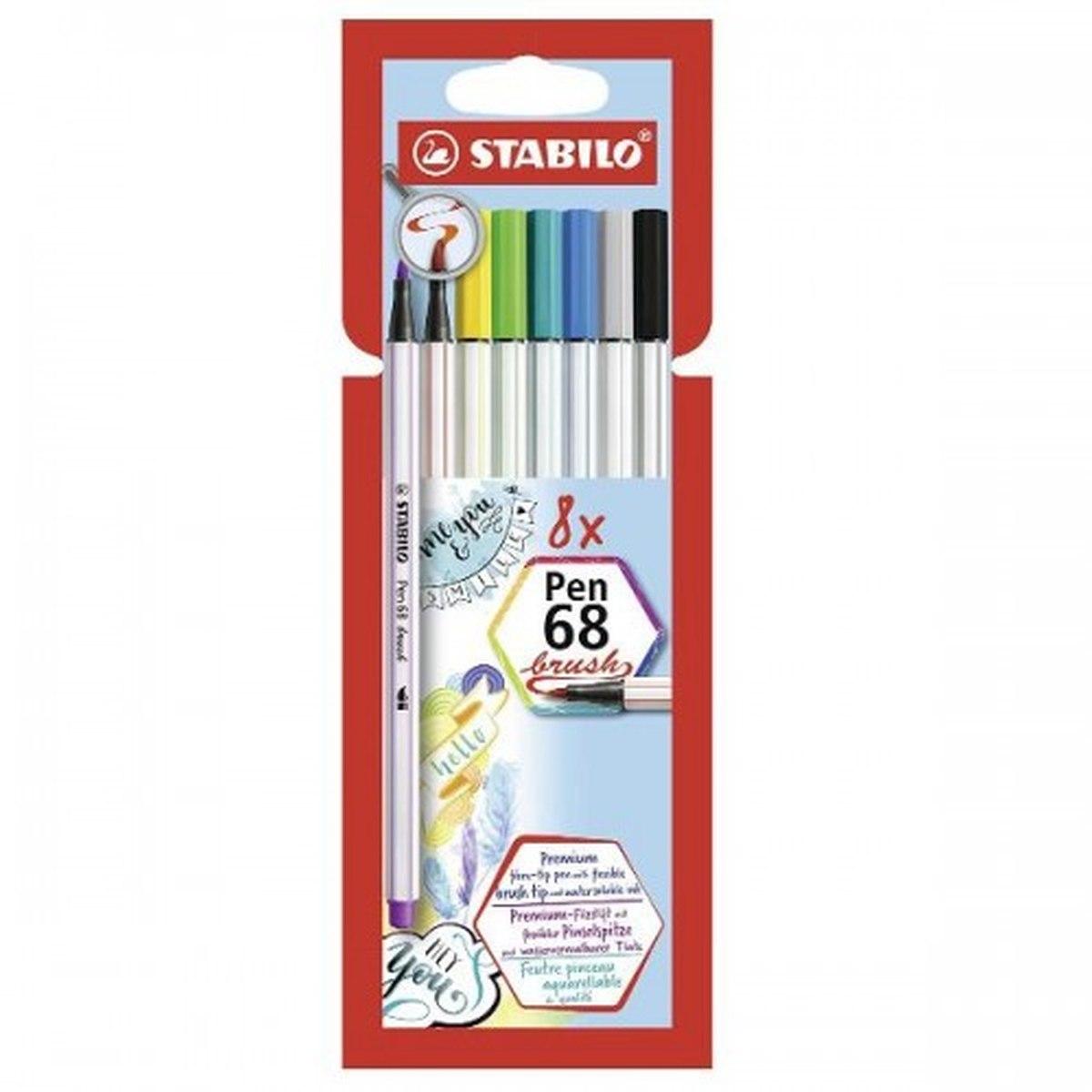 Stabilo pen 68 brush cf da 8