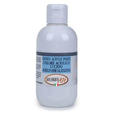 Tempera  acrilico 250ml bianco