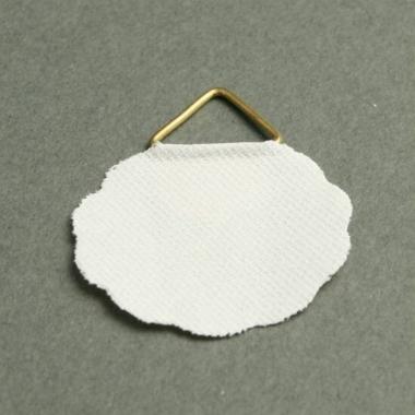 Ganci adesivi tessuto 3cm pz 12