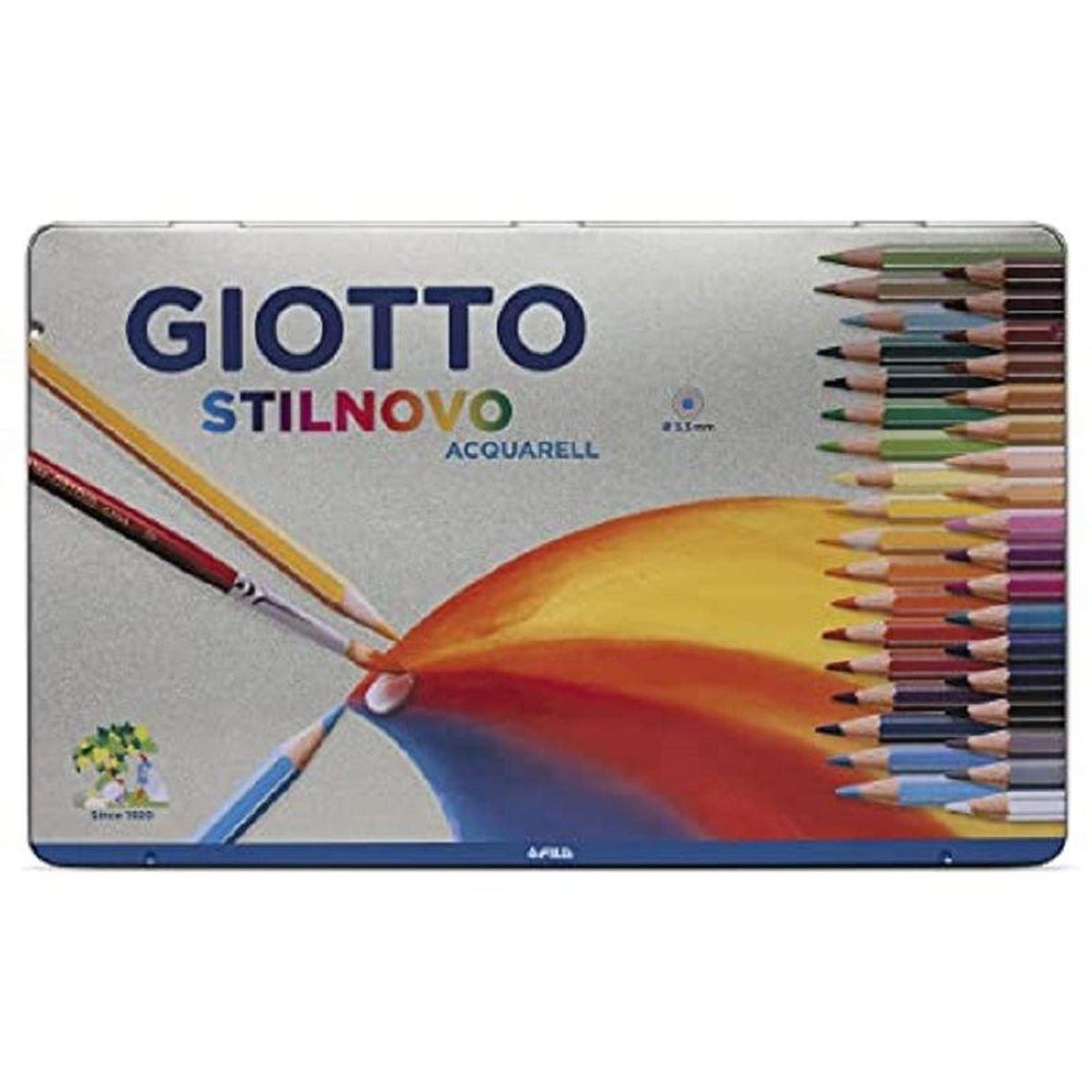 Stilnovo acquerell astuccio metallo 12pz