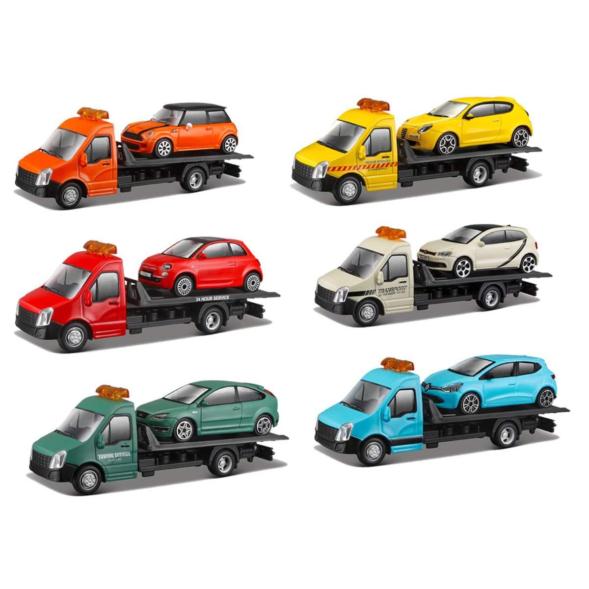 Carro attrezzi c/auto 1:43