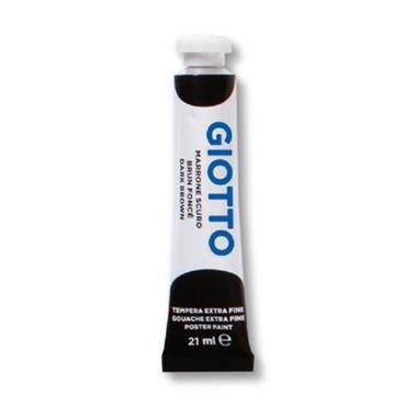 Tempera tubetto 21ml cf.6pz. marrone