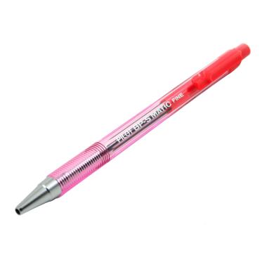 Penna sfera matic punta f cf.12 pz.rosso