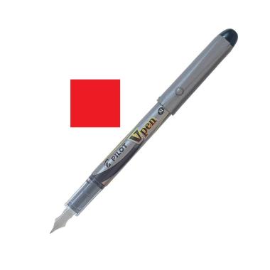 Penna stilografica vpen cf.12 pz rosso