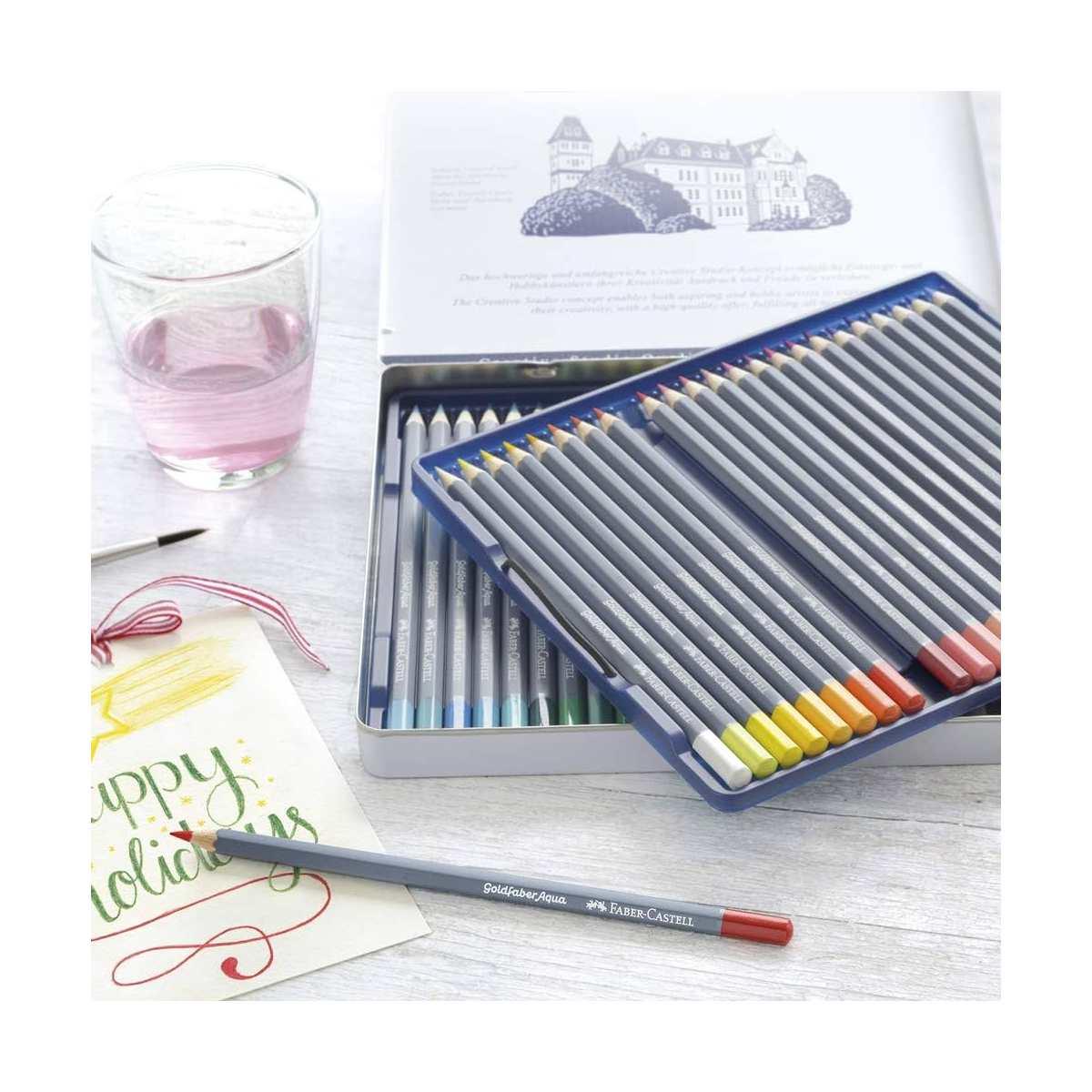 Pastelli goldfaber da 48 in scat metallo