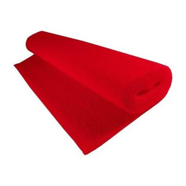 Carta crespa 180gr. rosso 5pz