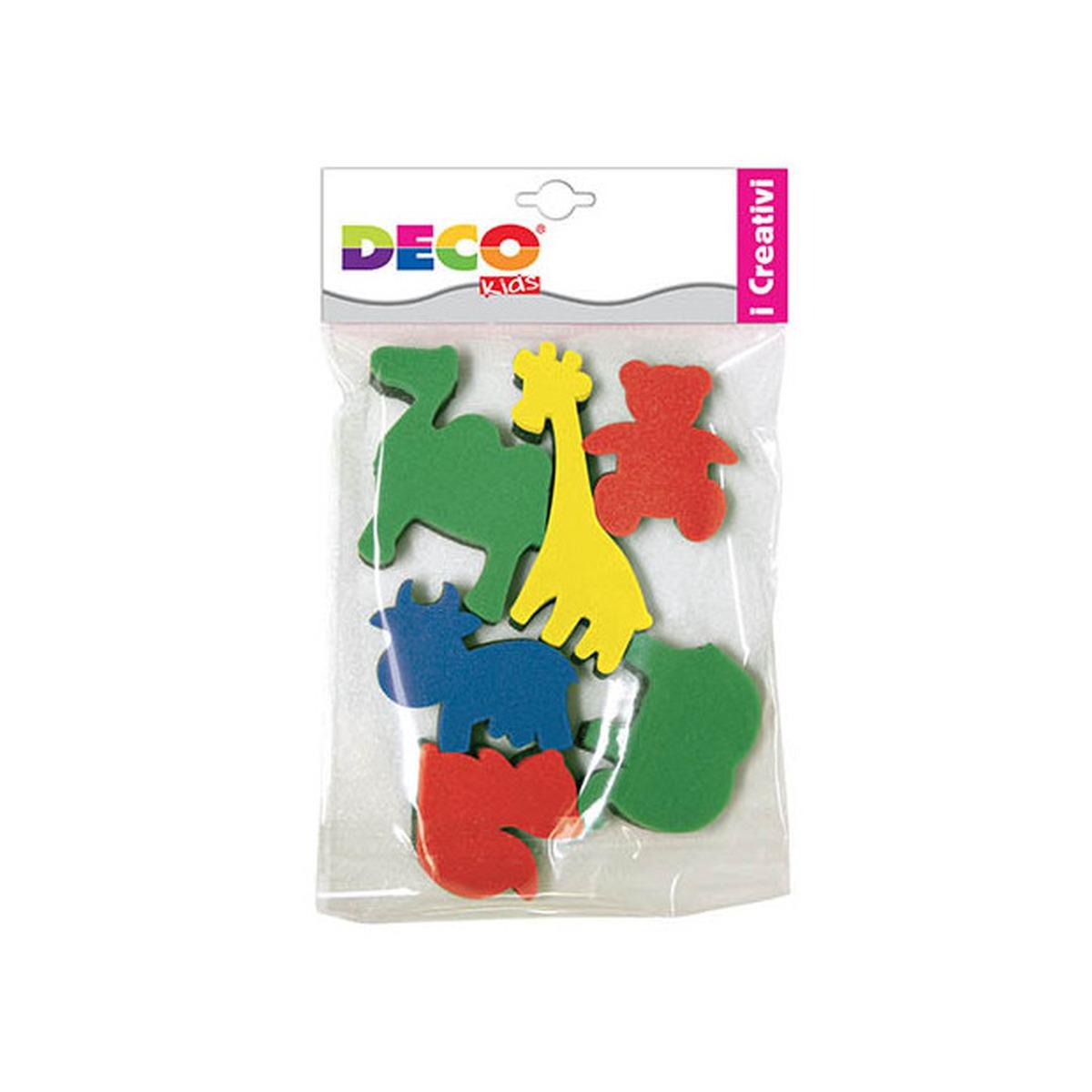 Timbri spugna impug. rigida set 7pz sogg. animali