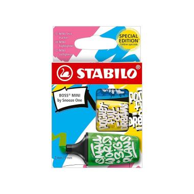 Stabilo boss mini by snooze one 3 pz