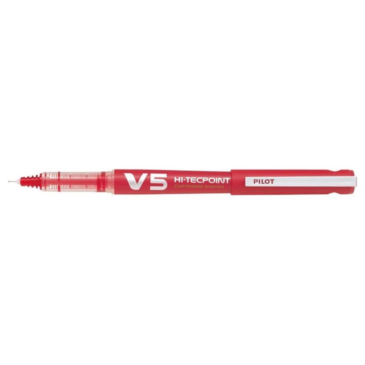 Penne hi-tecpoint v5 begreen (ricaricabile) cf.10 pz.rosso