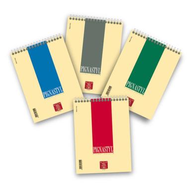 Blocco notes pignastyl spiralato a4 ff.60 80gr bianco