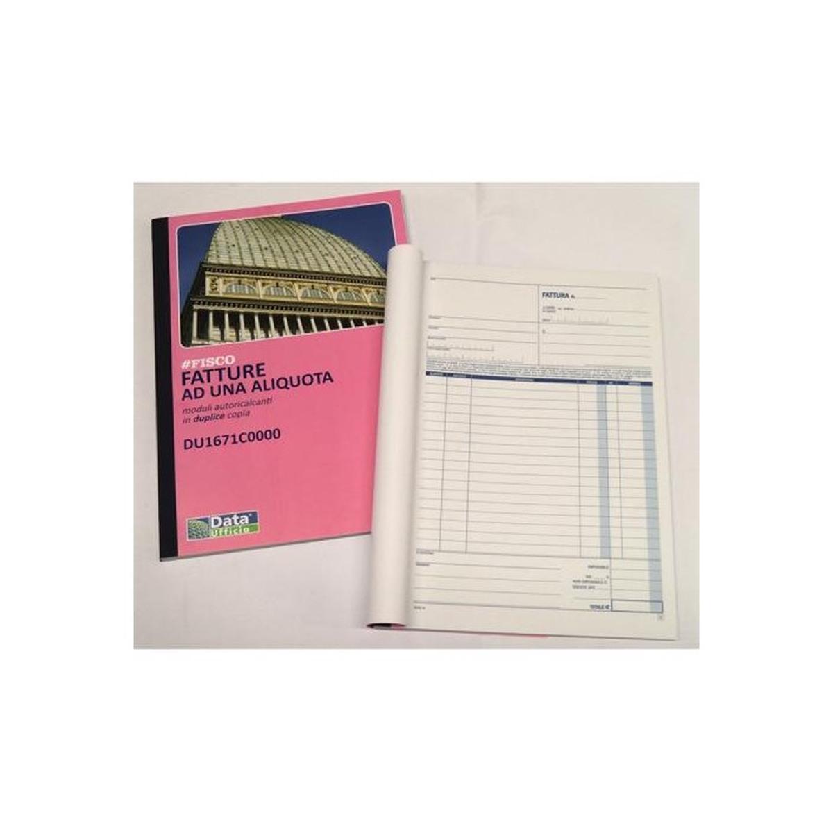 Blocco fattura a4 1 aliquota 50x2
