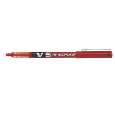 Penne hi-tecpoint v5 cf.12 pz. rosso