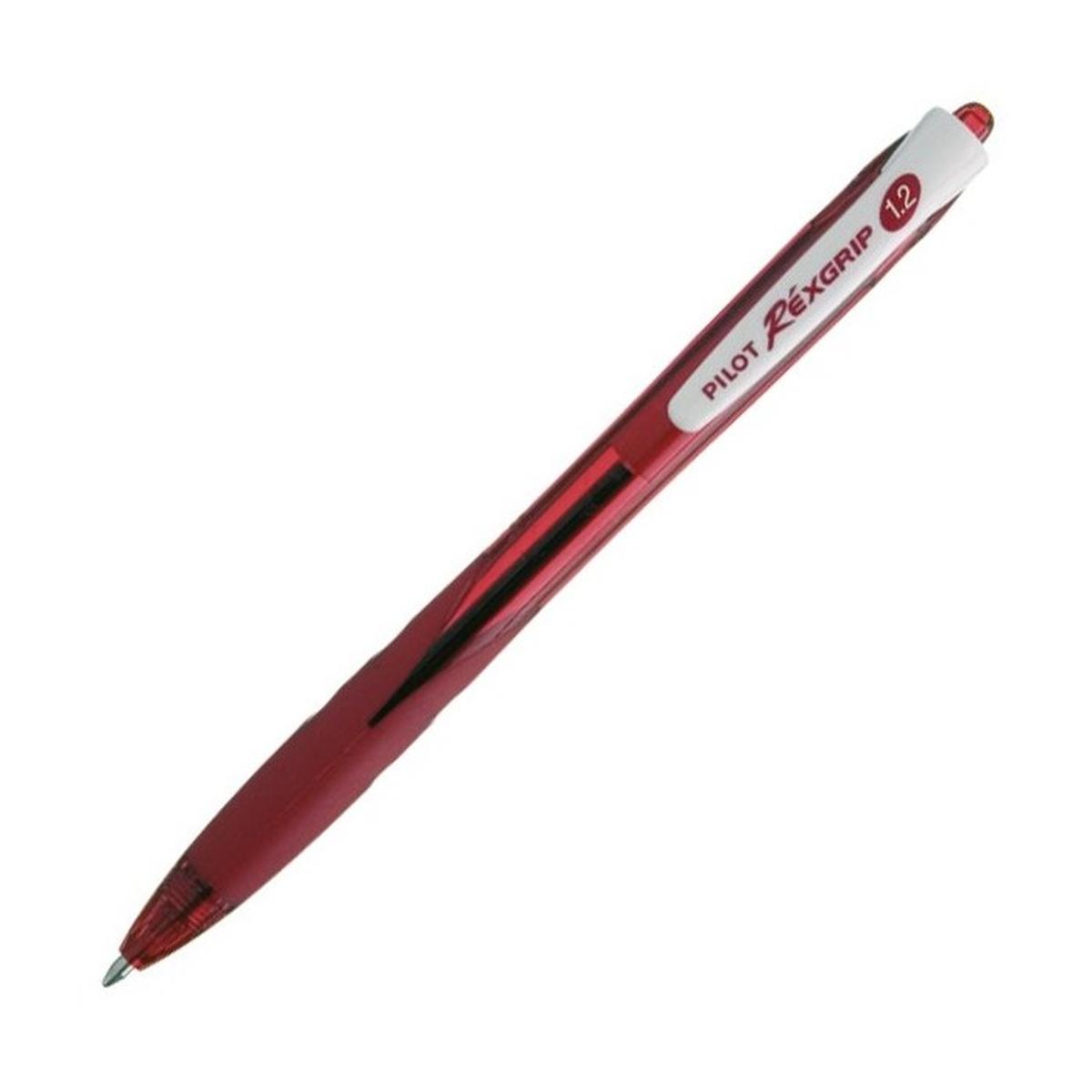 Penna sfera rexgrip 1,2 cf.12 pz.rosso