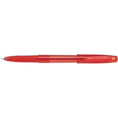 Penna  supergrip- g 1.0 cappucio rosso 12pz