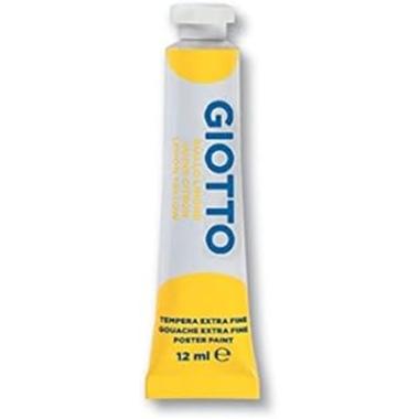 Tempera tubetto 12ml cf.6pz.giallo limone