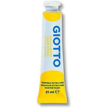 Tempera tubetto 21ml cf.6pz.giallo limone