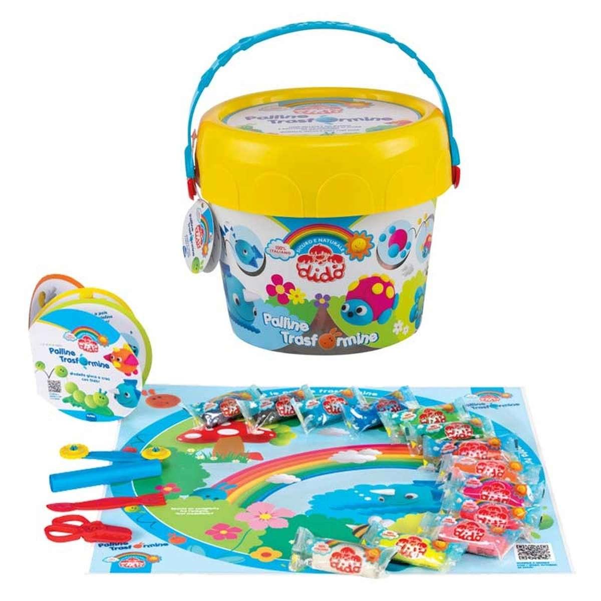 Dido' secchiello palline trasformine