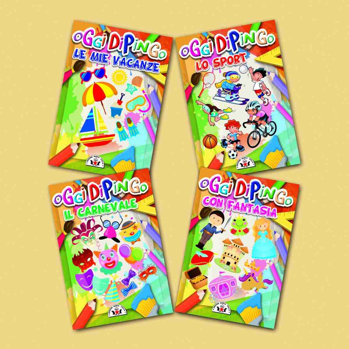 Album da dipingere grandi 1 serie