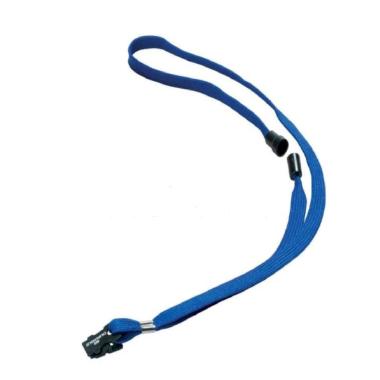 Cordoncino con dispositivo di sicurezza blu cf10