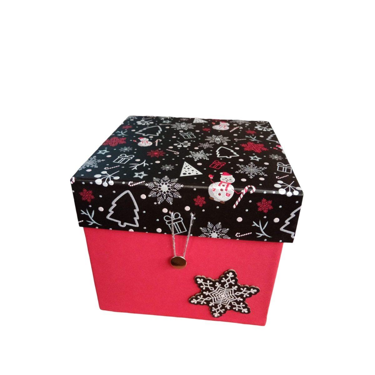 Set 3 scatole cube natale 2 cartomania