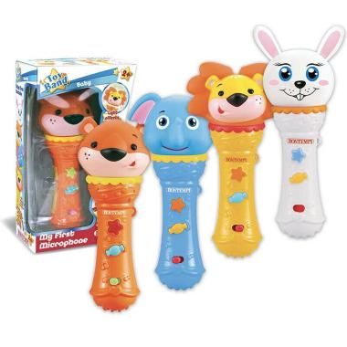 Baby microfono karaoke animali ass