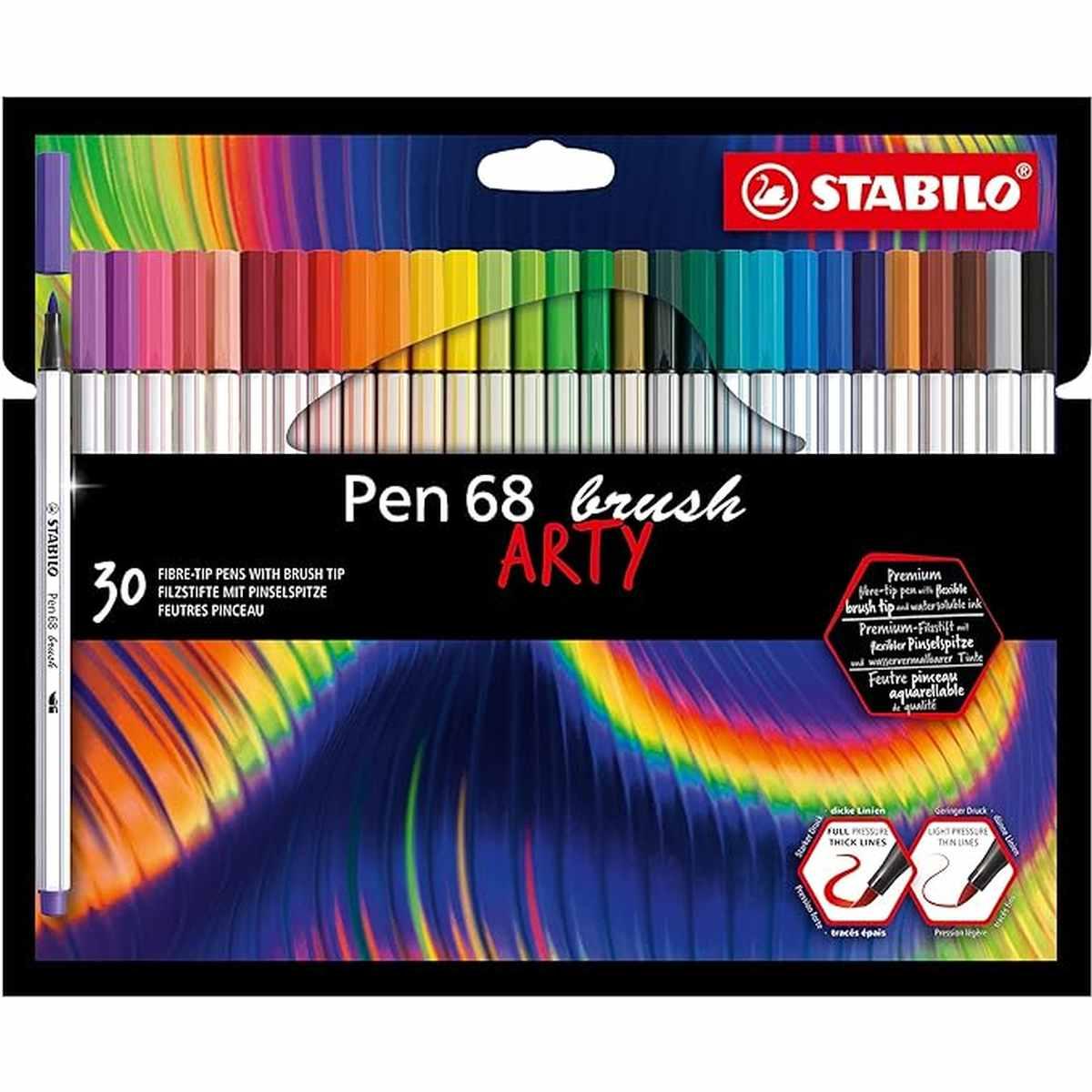 Stabilo arty pen point set 68pz