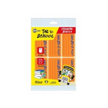 Etichette adesive in busta cf 10fg fluo 70x37