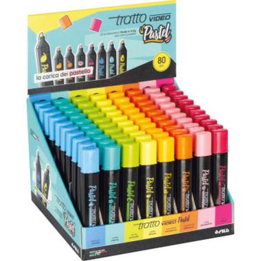 Display 80 tratto video pastel