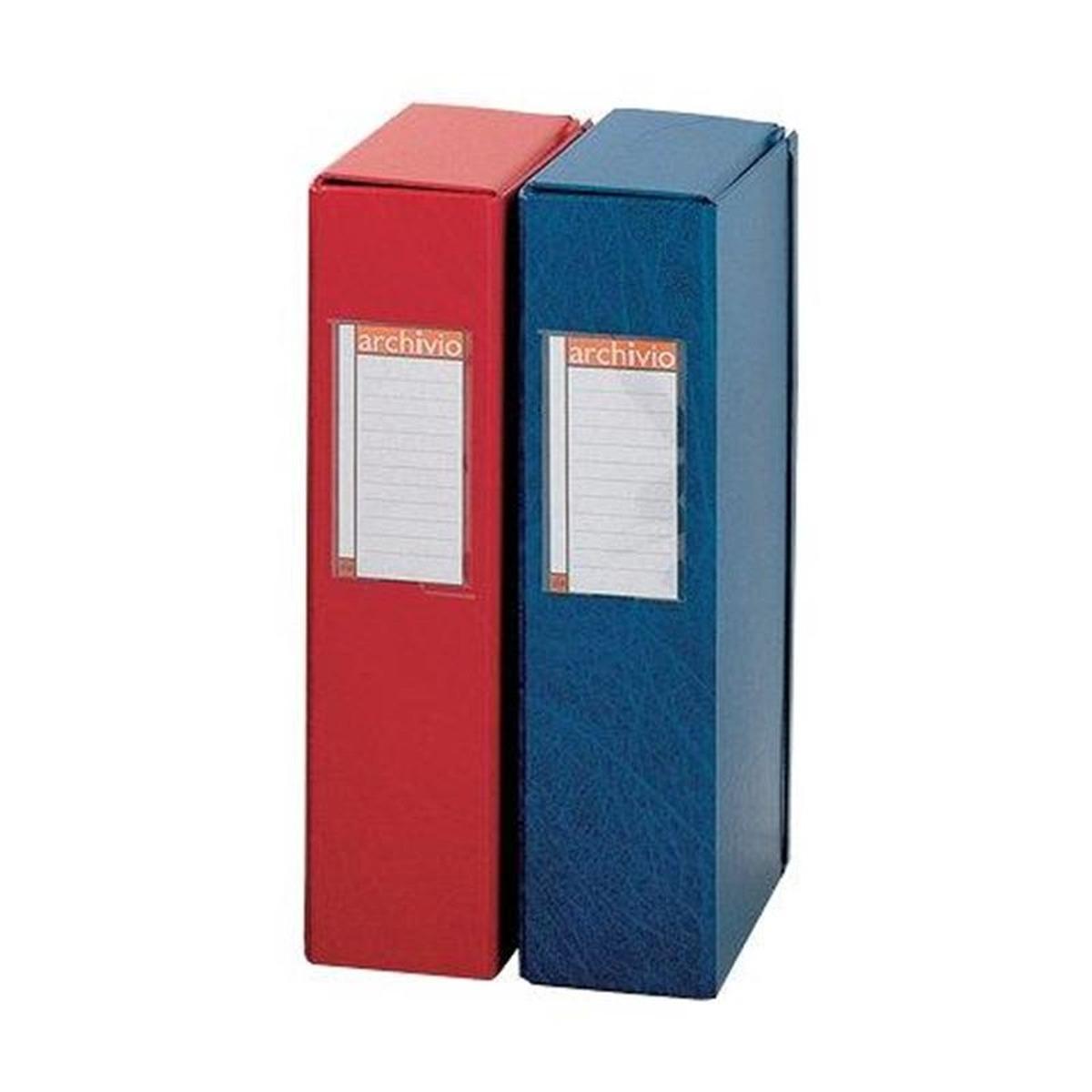 Scatola archivio 3l dorso 120 blu