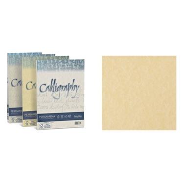 Calligraphy pergamena a4 50fg 190gr crema