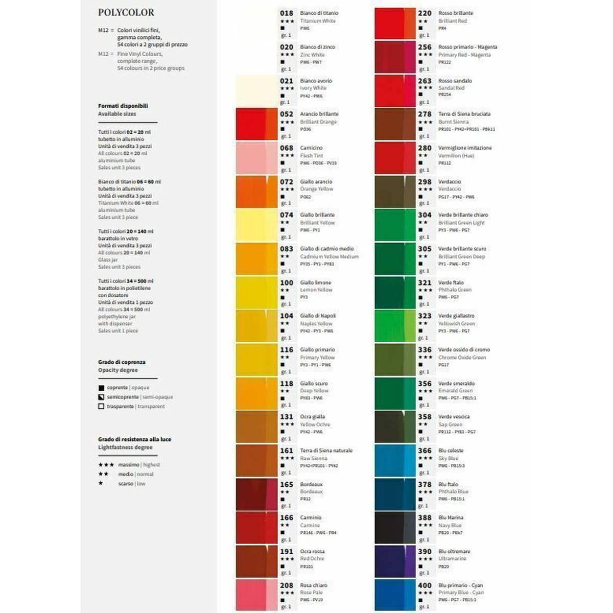 Vasetto polycolor bordeaux 140ml