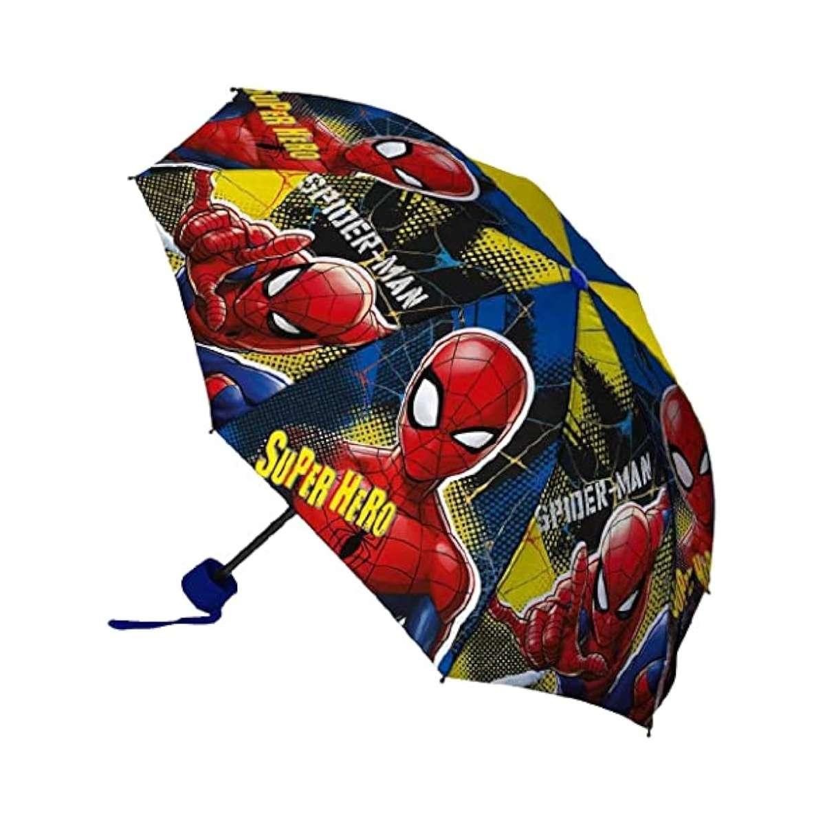 Ombrello kids pieghevole 52/8 spiderman