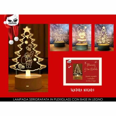 Lampada sagomata xmas