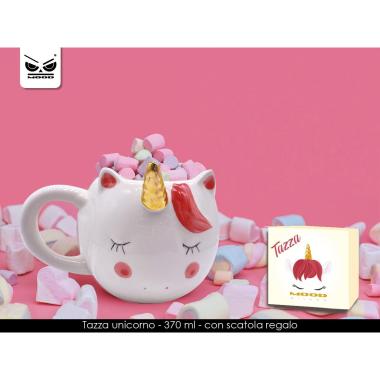 Tazza in ceramica unicorno