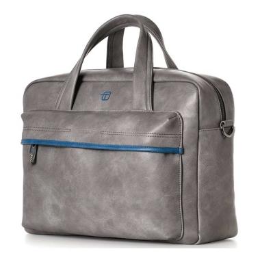 Borsa a 2 manici blu-gate in e/pelle